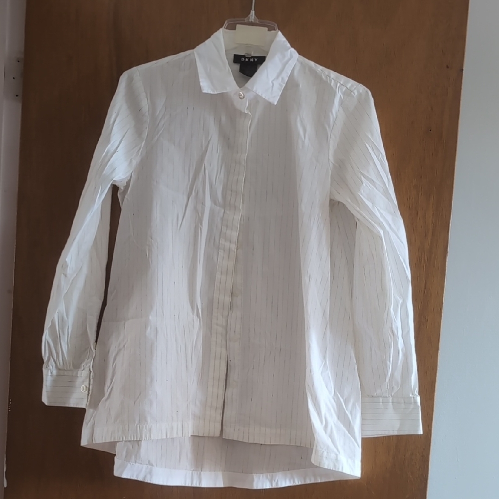 DKNY White Men's Shirt